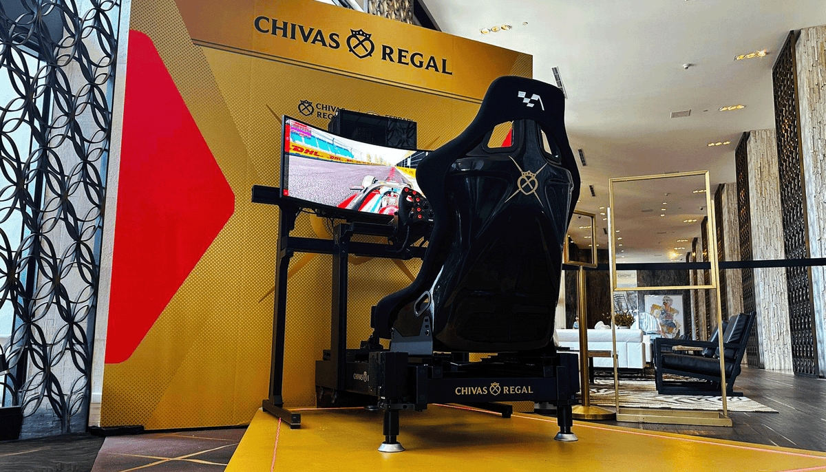 Chivas Regal F1 Simulator Rental Miami Formula 1 Weekend 2026