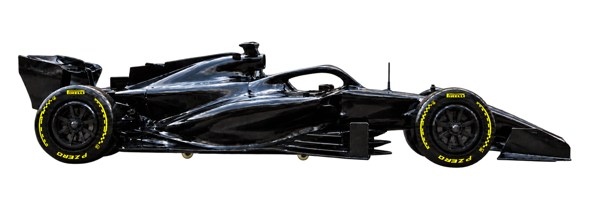 SL F1 Show Car No Livery
